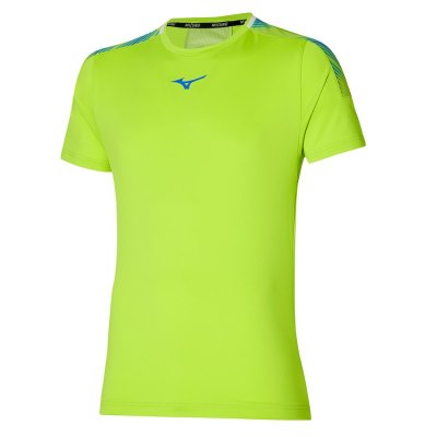 Camisa Mizuno Shadow Tee Hombre - Verdes Claro - Chile M549YDZMAI